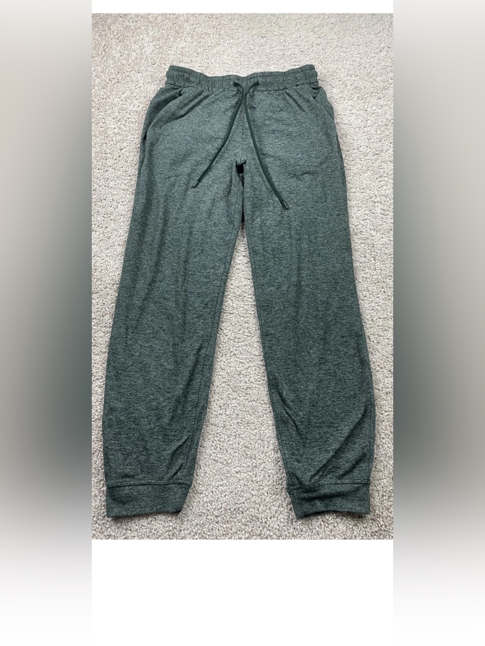 Lululemon Soft Jersey Jogger Women Size 4 Green Classic-Fit Mid-Rise Jogger